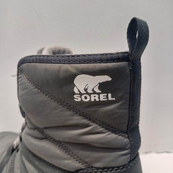 SOREL Women's Black Whitney II Short Waterproof Winter Everyday Boot Size 8 - Picture 9 of 10